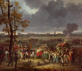 Die zweite Belagerung von Mantua am 2. Februar 1797, um 1812